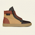 COGNAC XO — Statement High-Top Sneaker
