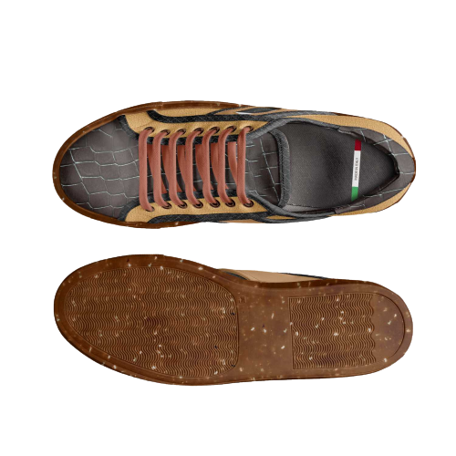 COGNAC VSOP — Sport-Luxe Low-Top Sneaker
