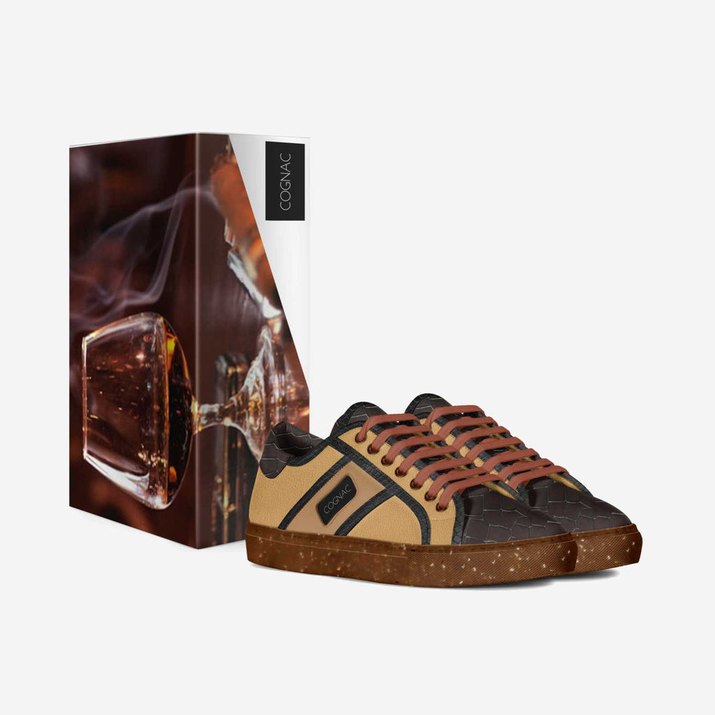 COGNAC VSOP — Sport-Luxe Low-Top Sneaker